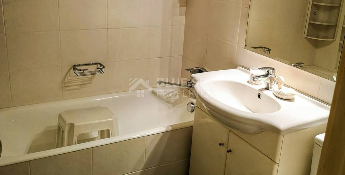 Renovated Two-Bedroom Ground Floor Apartment with Private Garden, Germasogeia