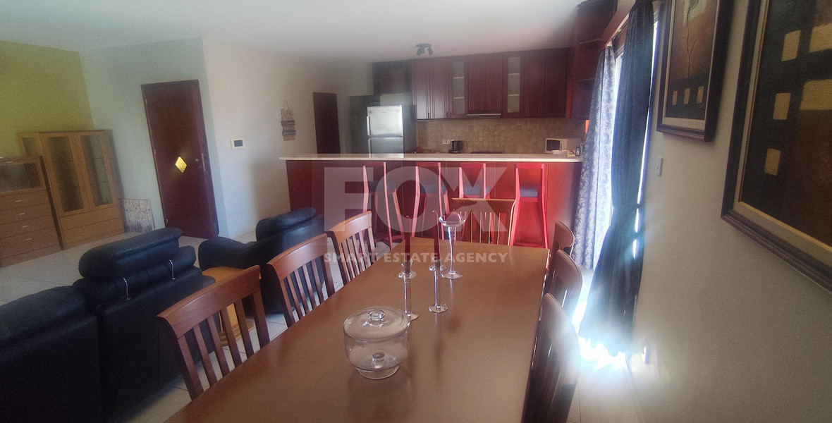 Spacious three Bedroom Upper House for Rent in Agia Zoni