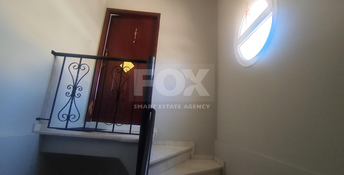 Spacious three Bedroom Upper House for Rent in Agia Zoni