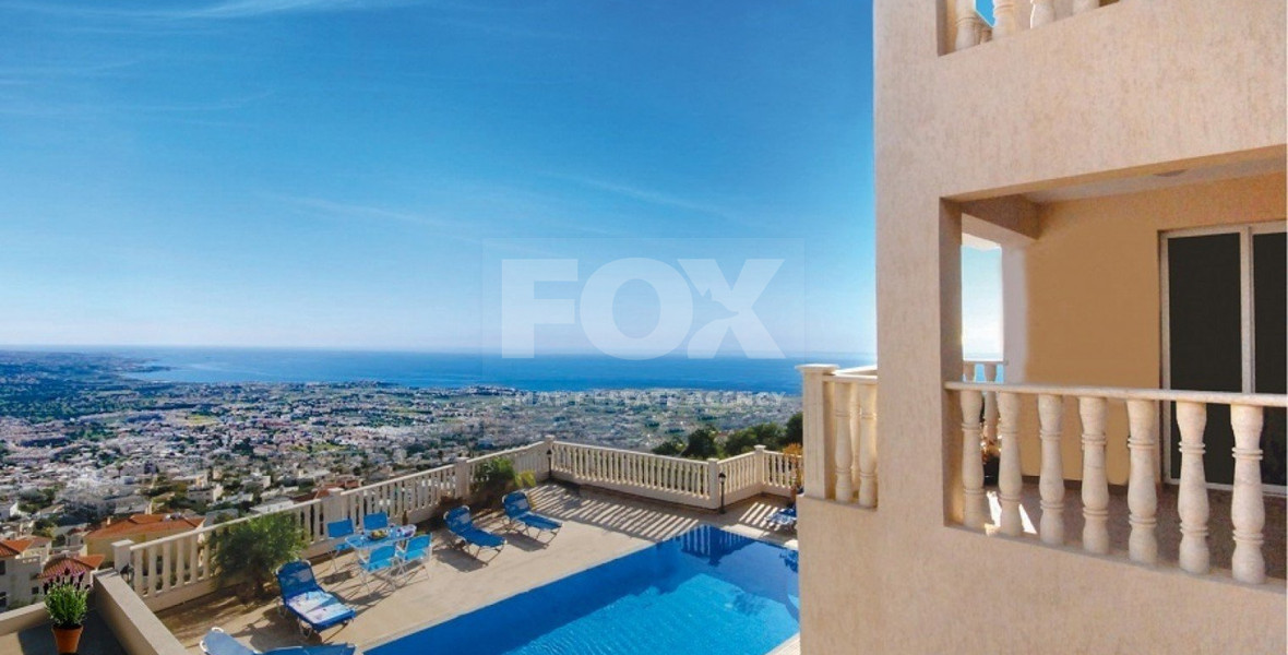 Luxury six Bedroom Villa with Panoramic Sea Views – Peyia, Paphos for sale