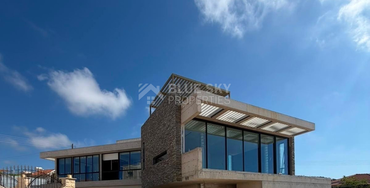 Luxury Four-Bedroom Architectural Masterpiece in Sea Caves, Paphos