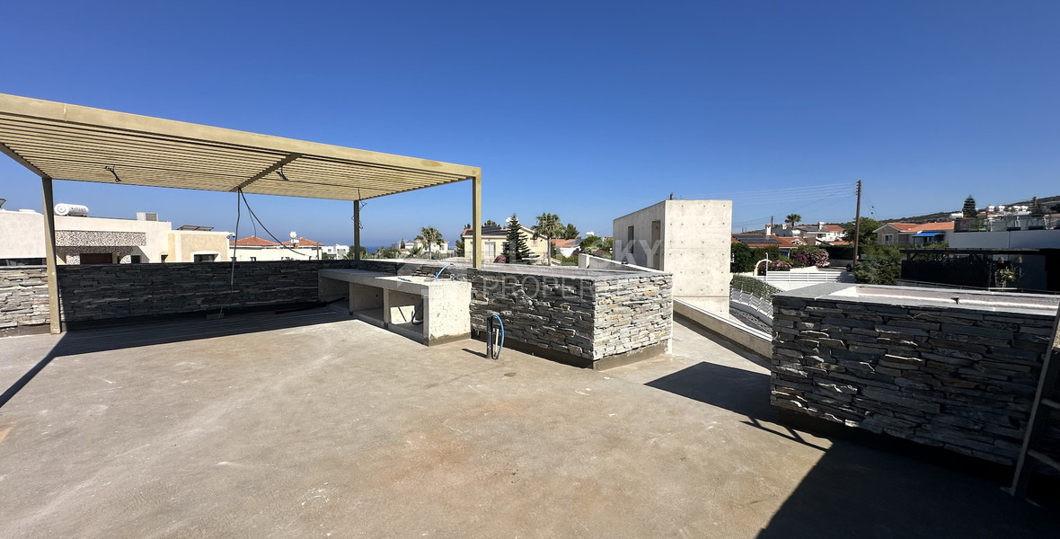Luxury Four-Bedroom Architectural Masterpiece in Sea Caves, Paphos