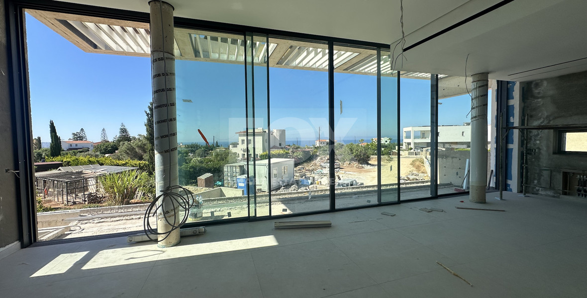 Luxury Four-Bedroom Architectural Masterpiece in Sea Caves, Paphos