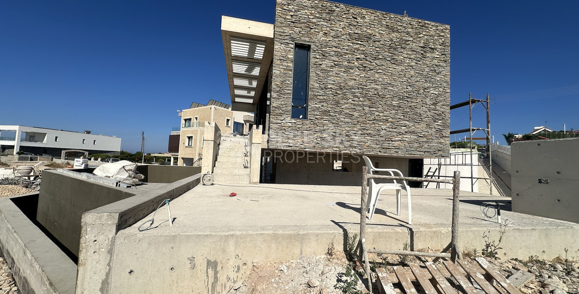 Luxury Four-Bedroom Architectural Masterpiece in Sea Caves, Paphos