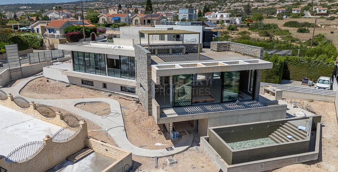 Luxury Four-Bedroom Architectural Masterpiece in Sea Caves, Paphos