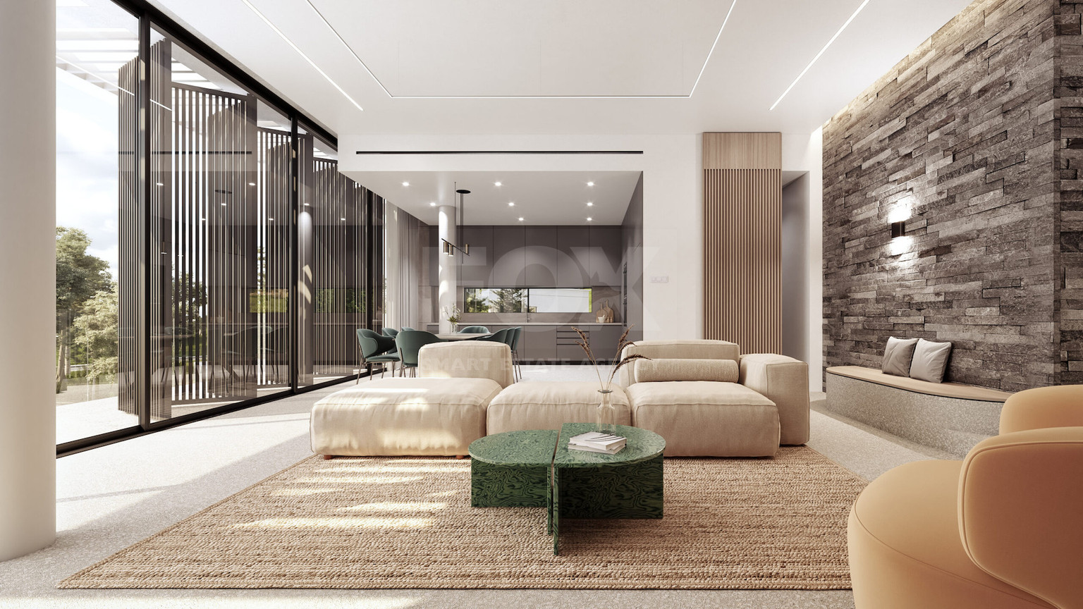 Luxury Four-Bedroom Architectural Masterpiece in Sea Caves, Paphos