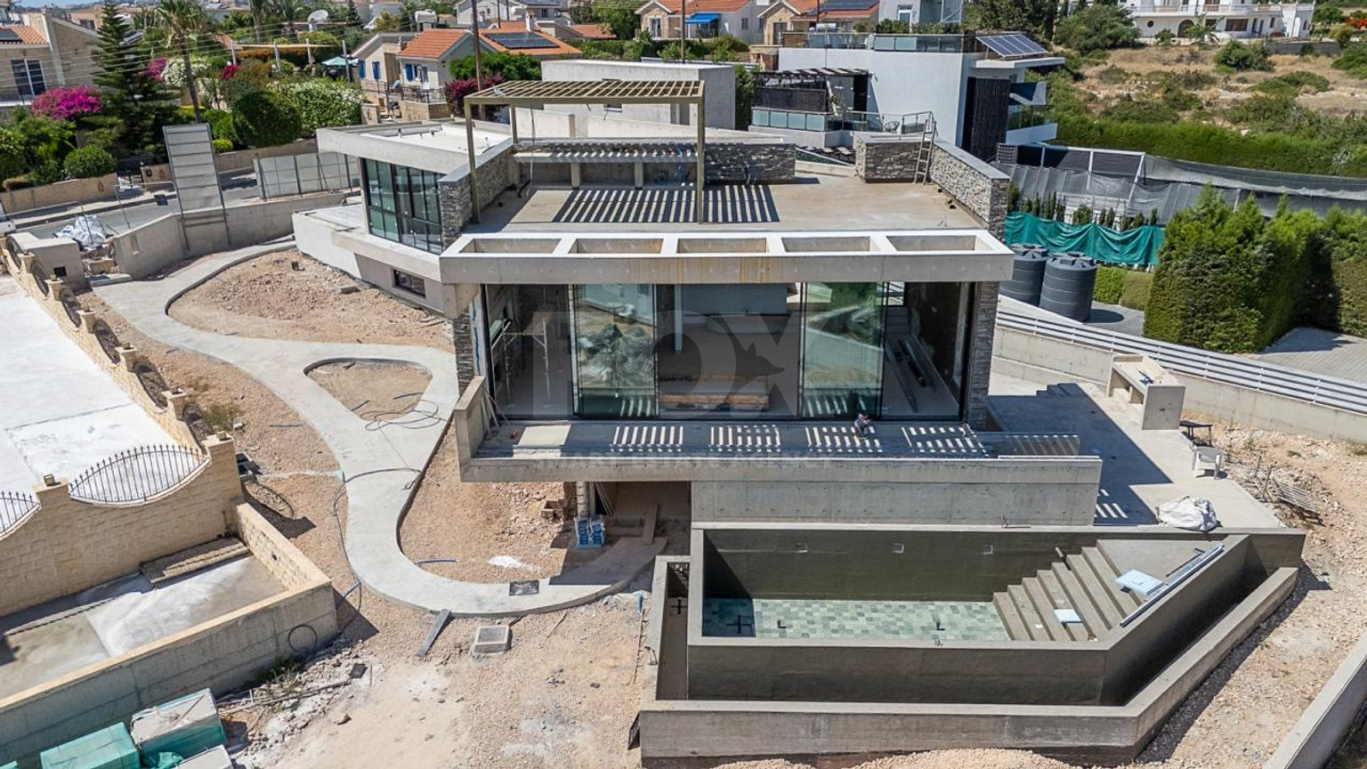 Luxury Four-Bedroom Architectural Masterpiece in Sea Caves, Paphos