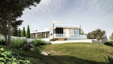 Luxury Four-Bedroom Architectural Masterpiece in Sea Caves, Paphos