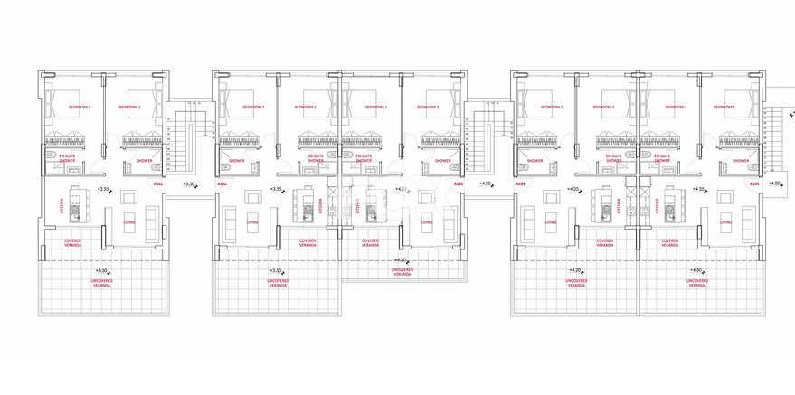 1-bedroom apartments for sale 62 m² in Kissonerga, Paphos, Cyprus