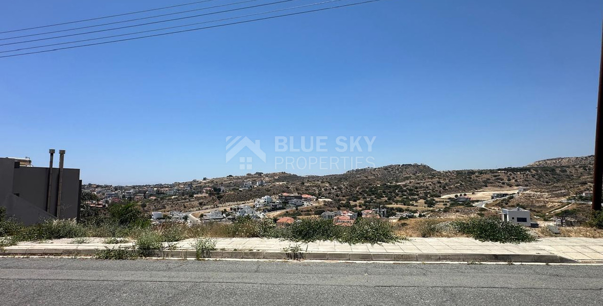 Prime Residential Building Plot for Sale – Agios Athanasios