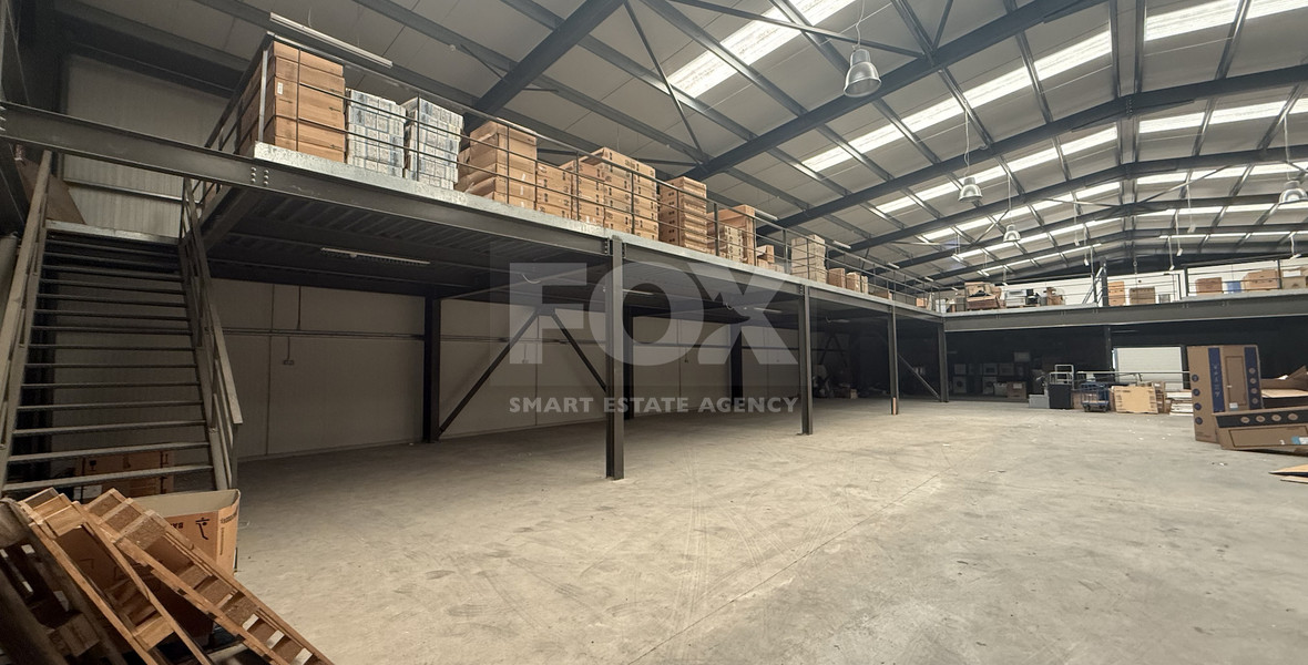 SALE: WAREHOUSE IN PRIME LOCATION INDUSTRIAL AREA OFFERING COVERED AREA OF 2,100 SQM ON A PLOT OF 4467