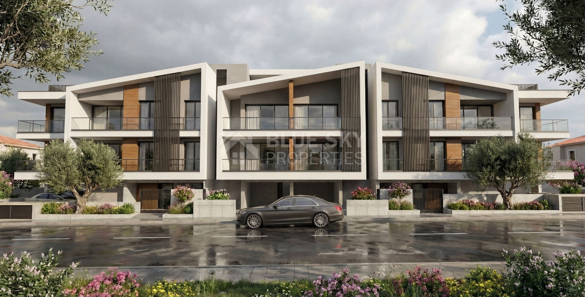 Luxury Two Bedroom Apartment for Sale with Communal Swimming Pool in Universal, Paphos