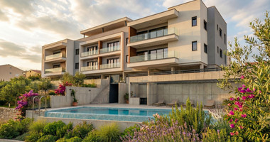 Luxury Two Bedroom Apartment for Sale with Communal Swimming Pool in Universal, Paphos