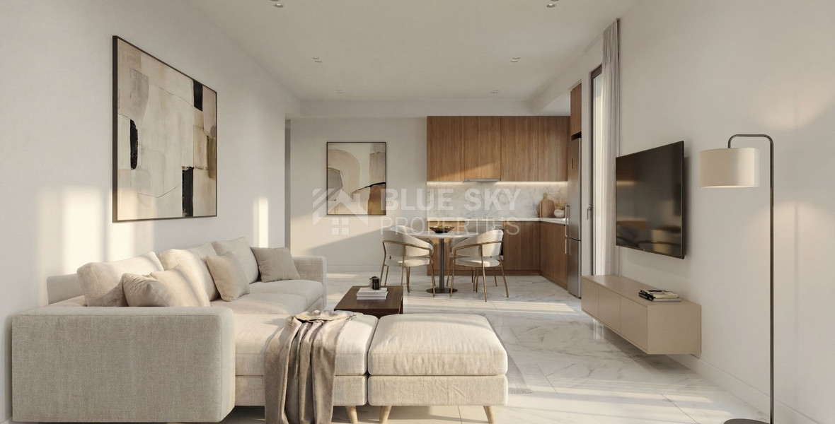 Luxury Two Bedroom Apartment for Sale with Communal Swimming Pool in Universal, Paphos