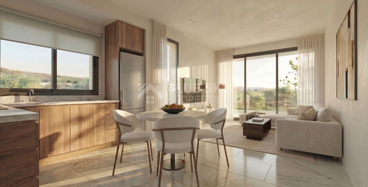 Luxury Two Bedroom Apartment for Sale with Communal Swimming Pool in Universal, Paphos