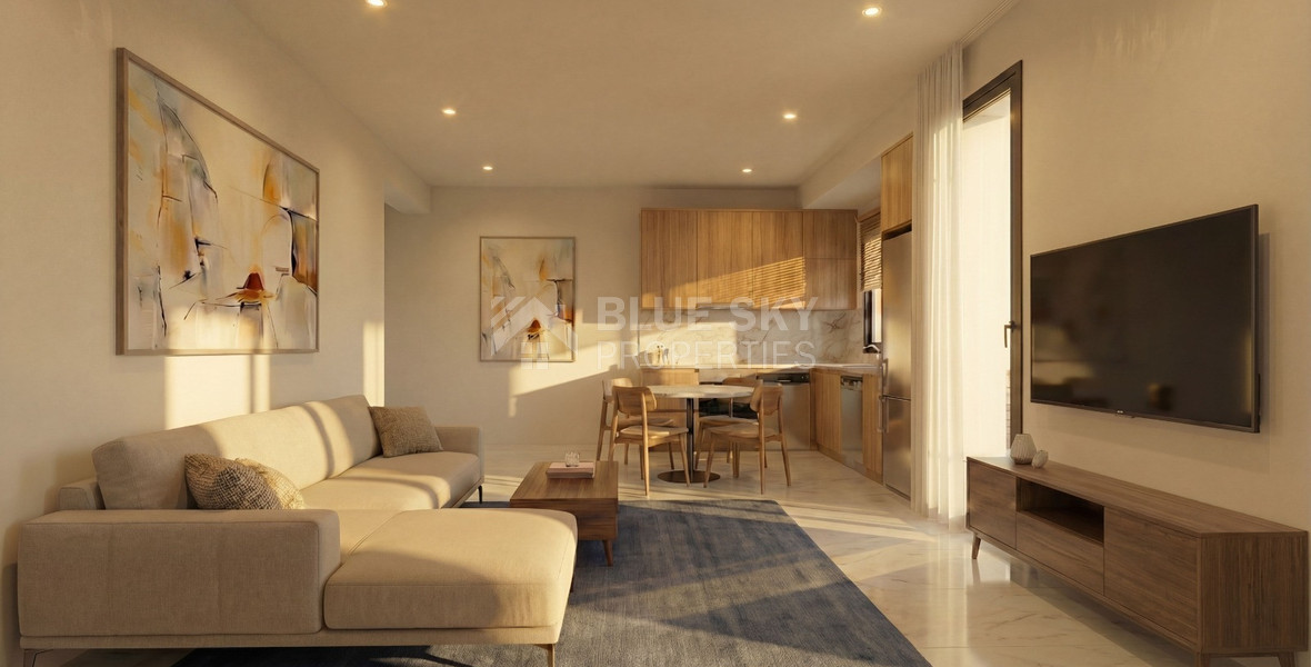 Luxury Two Bedroom Apartment for Sale with Communal Swimming Pool in Universal, Paphos