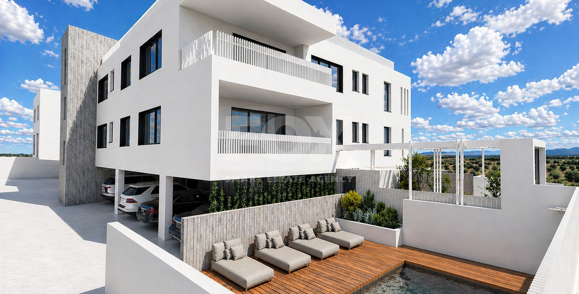 For Sale an Exceptional Two Bedroom Apartment with Premium Finishes in Kissonerga