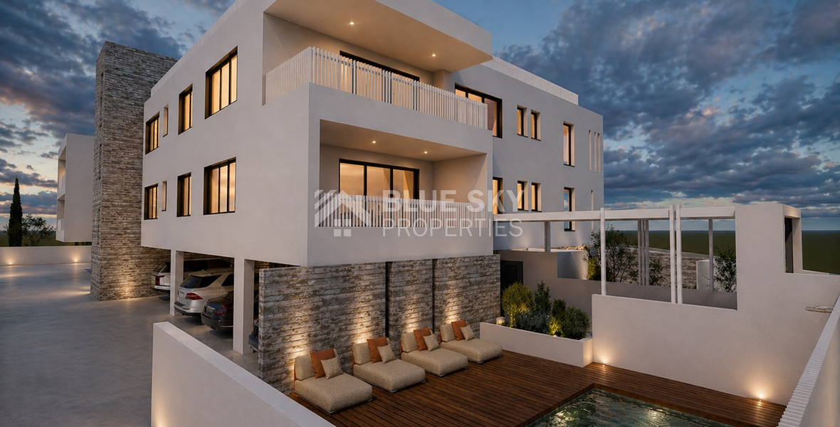 For Sale, Modern Two Bedroom Apartment in Relaxed Kissonerga Area