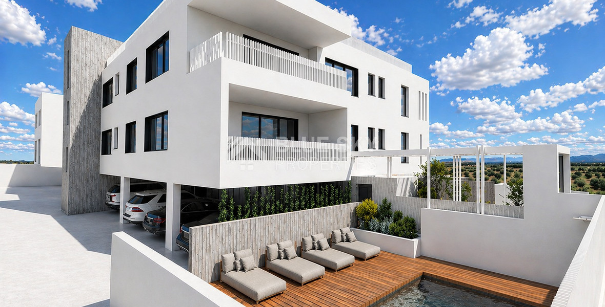For Sale, Modern Two Bedroom Apartment in Relaxed Kissonerga Area