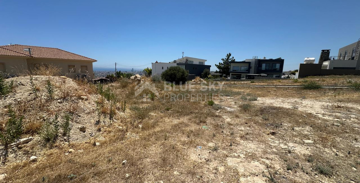 Prime Residential Building Plot for Sale – Agios Athanasios