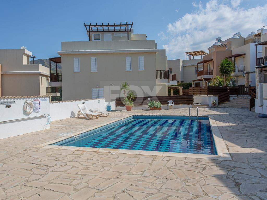 Two-Bedroom  two storey semi detached House  in Akamas – Argaka Area, Paphos, for sale with separate title deed available.