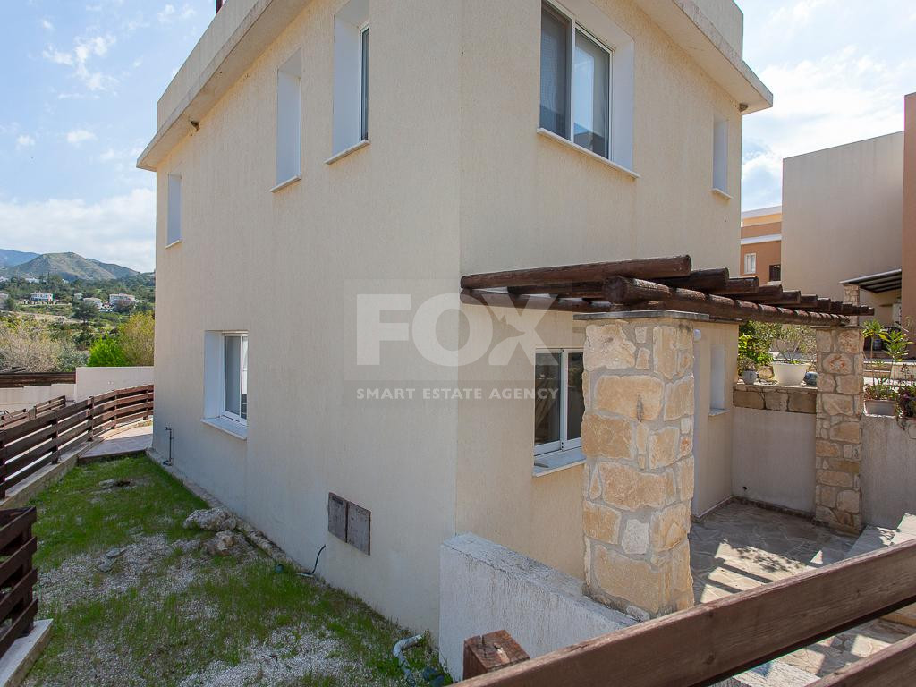 Two-Bedroom  two storey semi detached House  in Akamas – Argaka Area, Paphos, for sale with separate title deed available.