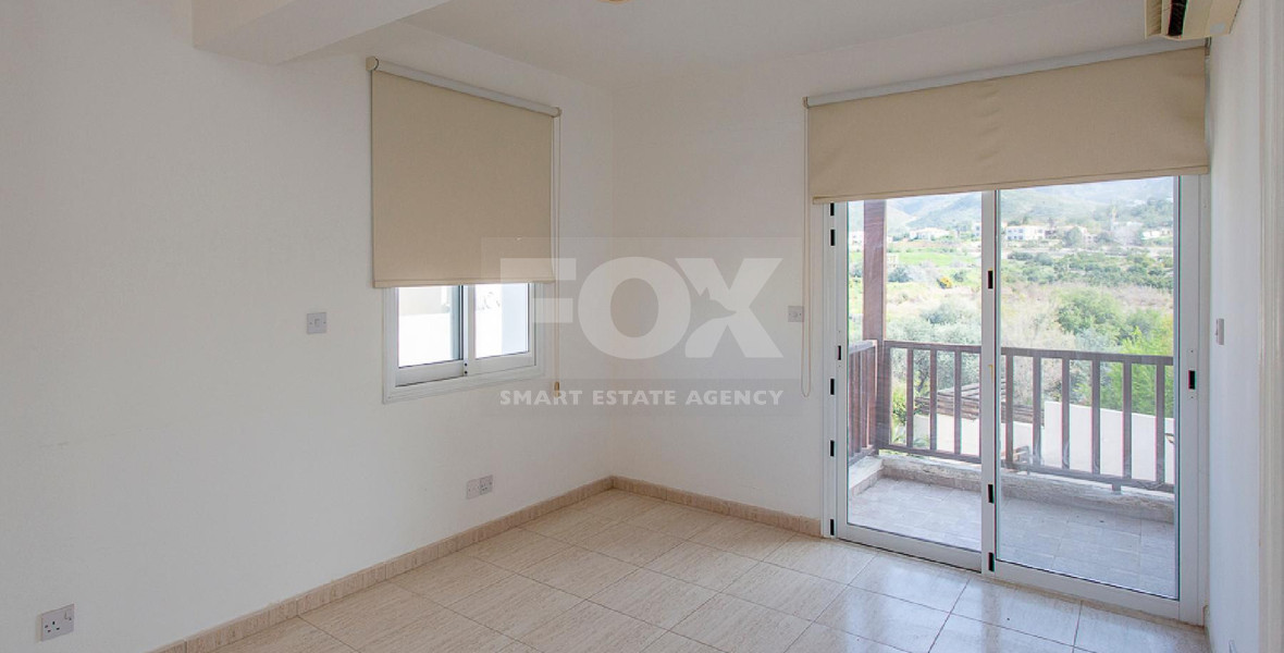Two-Bedroom  two storey semi detached House  in Akamas – Argaka Area, Paphos, for sale with separate title deed available.