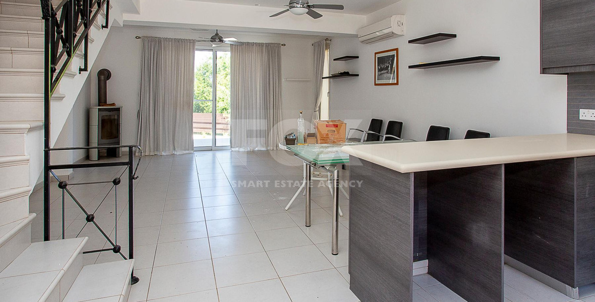 Two-Bedroom  two storey semi detached House  in Akamas – Argaka Area, Paphos, for sale with separate title deed available.