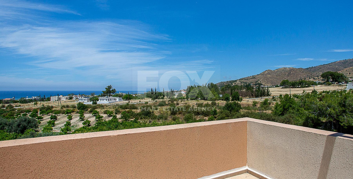 Two-Bedroom  two storey semi detached House  in Akamas – Argaka Area, Paphos, for sale with separate title deed available.