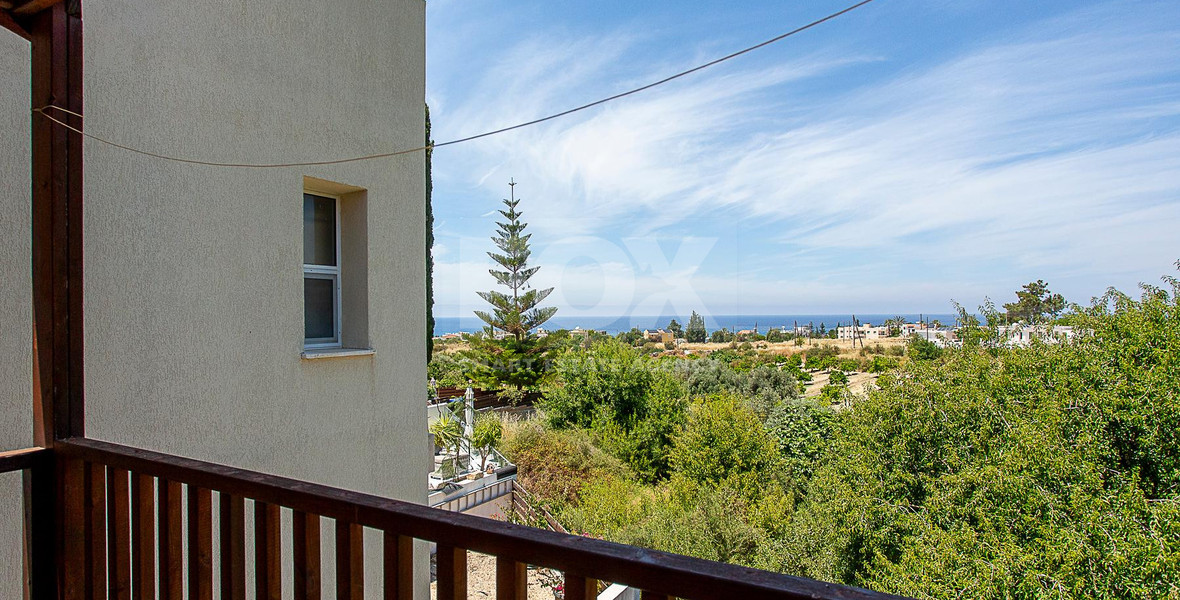 Two-Bedroom  two storey semi detached House  in Akamas – Argaka Area, Paphos, for sale with separate title deed available.