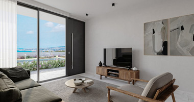 Luxury Apartment one bedroom  for Sale in Kissonerga, Paphos | Sea View Gated Community Near the Beach