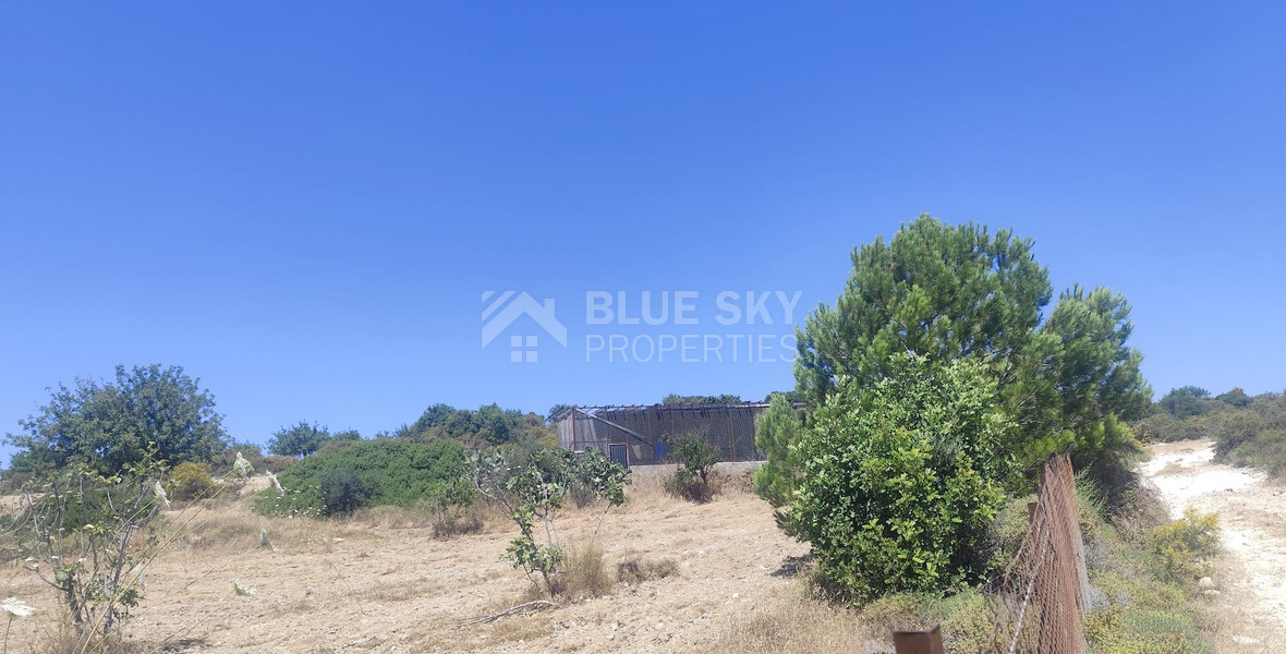 Prime Sea View Land for Sale – Anogyra, Limassol