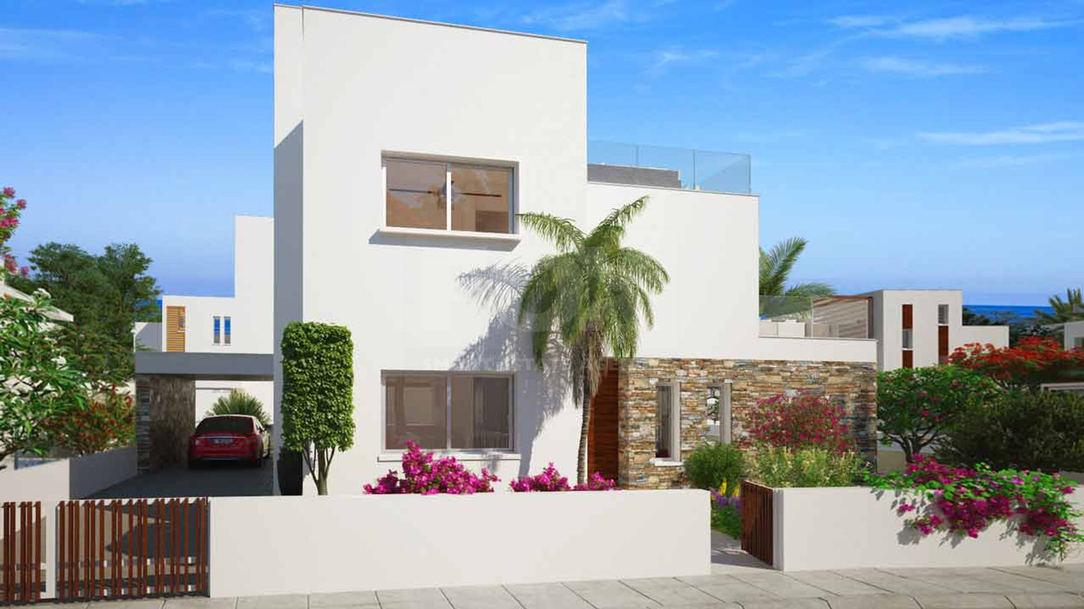 Luxury four Bedroom Seaside Villa for Sale in Paphos, Private Pool & Roof Garden