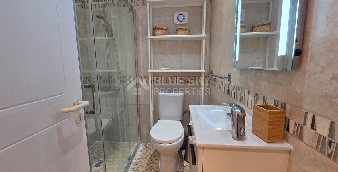 Two Bedroom Fully Furnished Apartment for Rent in Potamos Germasogeia, Moutagiaka, Limassol with pool