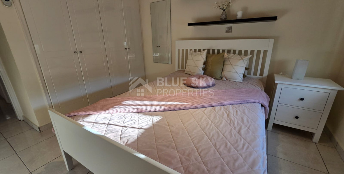 Two Bedroom Fully Furnished Apartment for Rent in Potamos Germasogeia, Moutagiaka, Limassol with pool