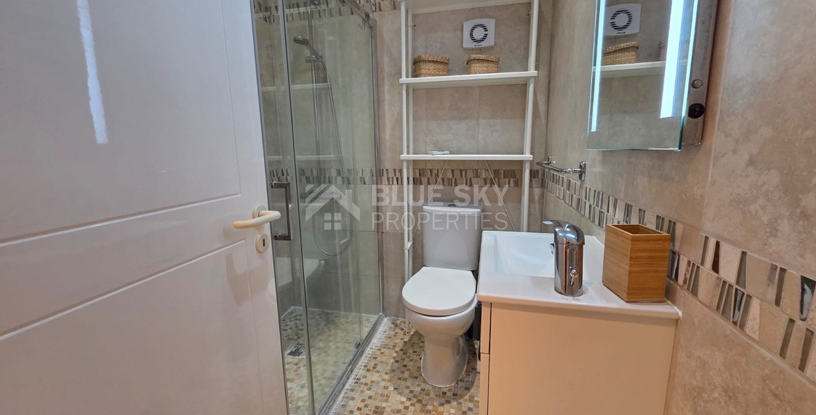Two Bedroom Fully Furnished Apartment for Rent in Potamos Germasogeia, Moutagiaka, Limassol with pool