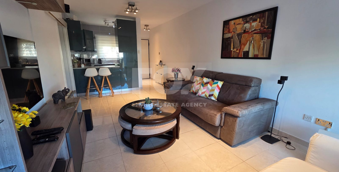 Two Bedroom Fully Furnished Apartment for Rent in Potamos Germasogeia, Moutagiaka, Limassol with pool