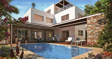 Modern Four Bedroom Seaside Villa for Sale in Paphos with Roof Garden & Pool