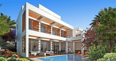 Modern four Bedroom Seaside Villa for Sale in Paphos with Pool & Large Roof Garden