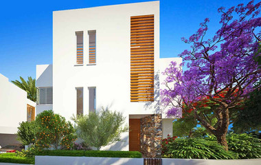 Modern four Bedroom Seaside Villa for Sale in Paphos with Pool & Large Roof Garden