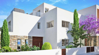 Exclusive four Bedroom Beachside Villa for Sale in Paphos with Private Pool & Roof Gardens