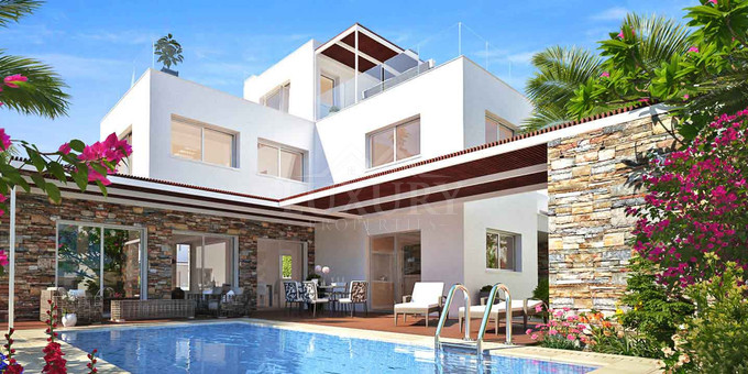 Contemporary four Bedroom Villa for Sale in Geroskipou Tourist Area, Paphos