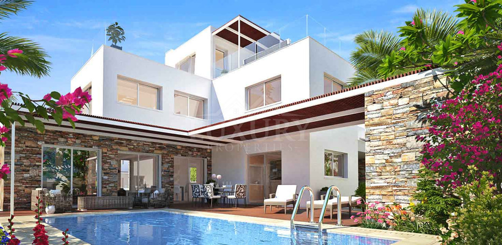 Contemporary four Bedroom Villa for Sale in Geroskipou Tourist Area, Paphos
