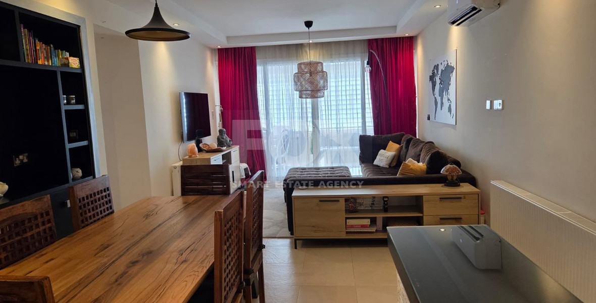 Modern Renovated Two-Bedroom Apartment with Sea Views in the Heart of Mesa Geitonia