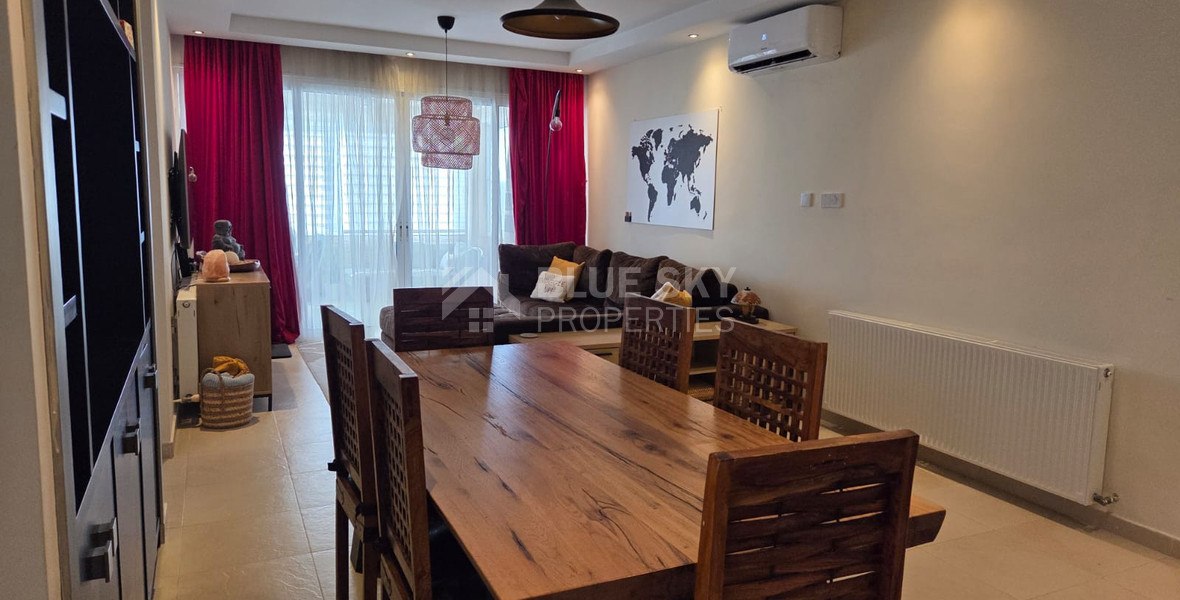 Modern Renovated Two-Bedroom Apartment with Sea Views in the Heart of Mesa Geitonia