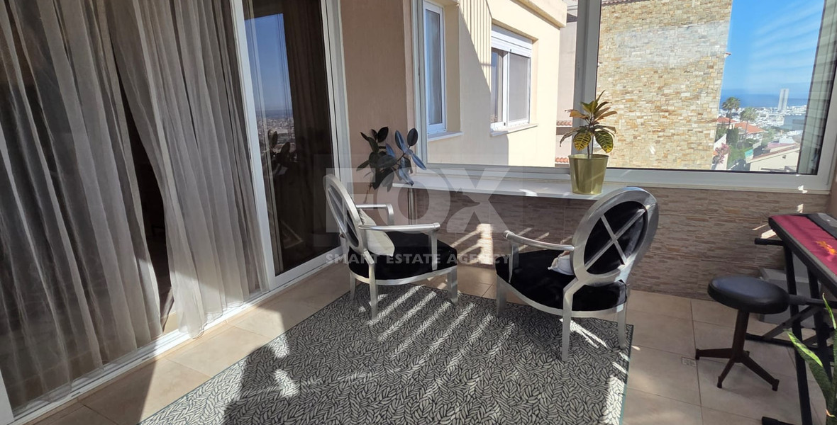 Modern Renovated Two-Bedroom Apartment with Sea Views in the Heart of Mesa Geitonia