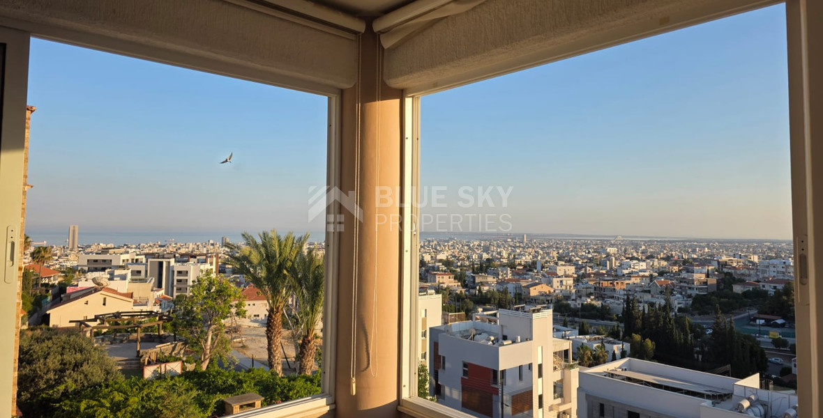 Modern Renovated Two-Bedroom Apartment with Sea Views in the Heart of Mesa Geitonia