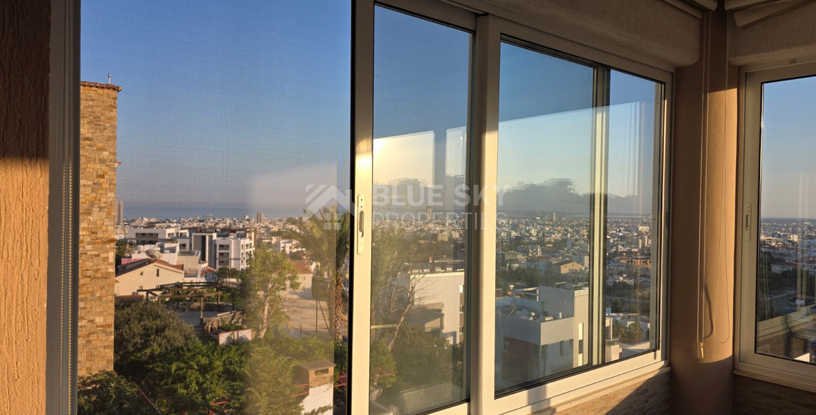 Modern Renovated Two-Bedroom Apartment with Sea Views in the Heart of Mesa Geitonia