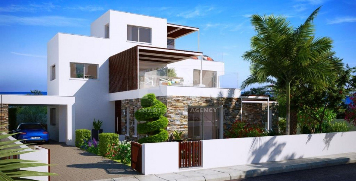 Four bedroom modern detached house with Private Swimming Pool for Sale in Geroskipou