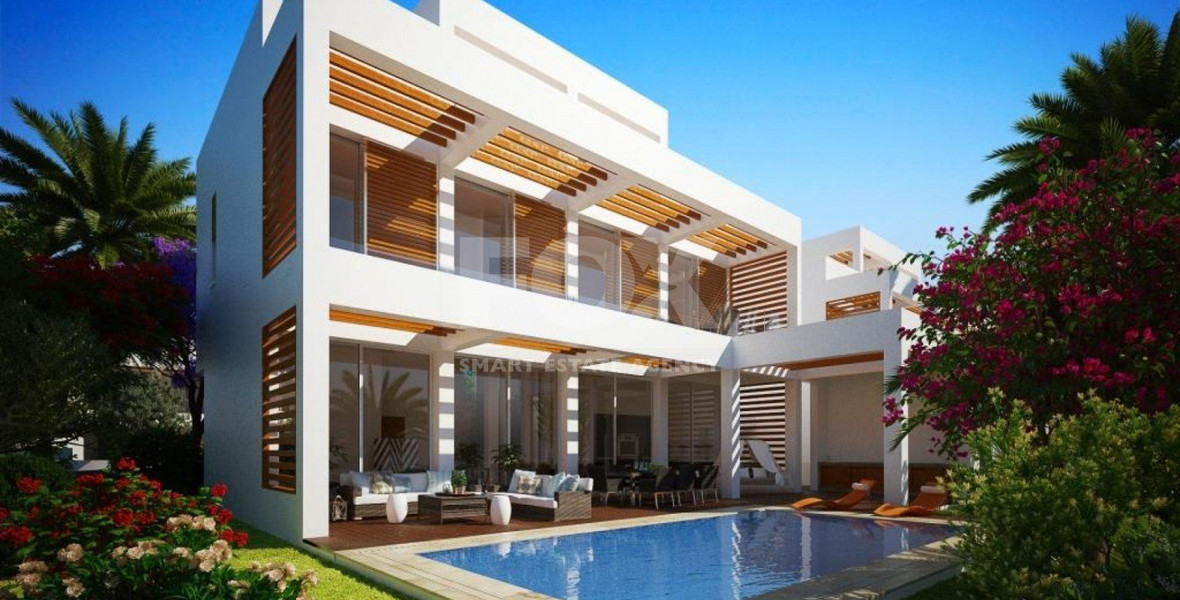 Four bedroom modern detached house with Private Swimming Pool for Sale in Geroskipou